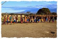 Massai Stamm in Kenia
