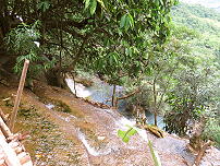 Oberkante Kuang Si Wasserfall