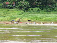 Fischer am Mekong